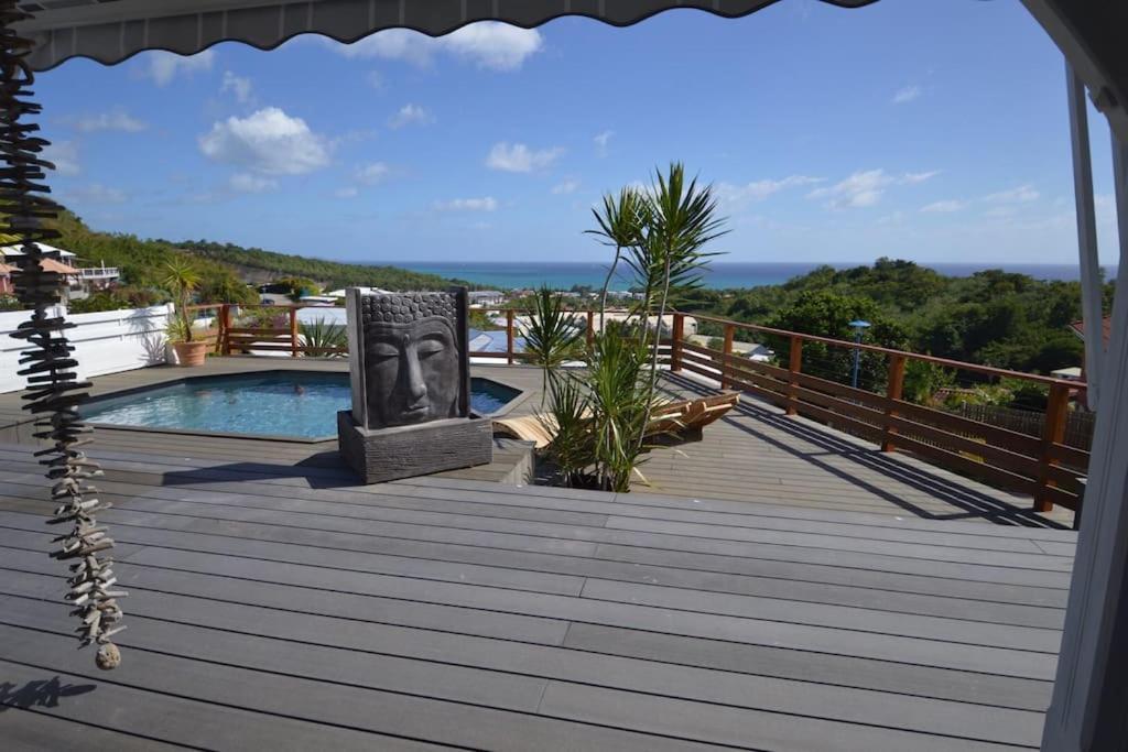 La Villa Coconut Vue A 180° Mer Rocher Du Diamant Le Diamant Exteriér fotografie