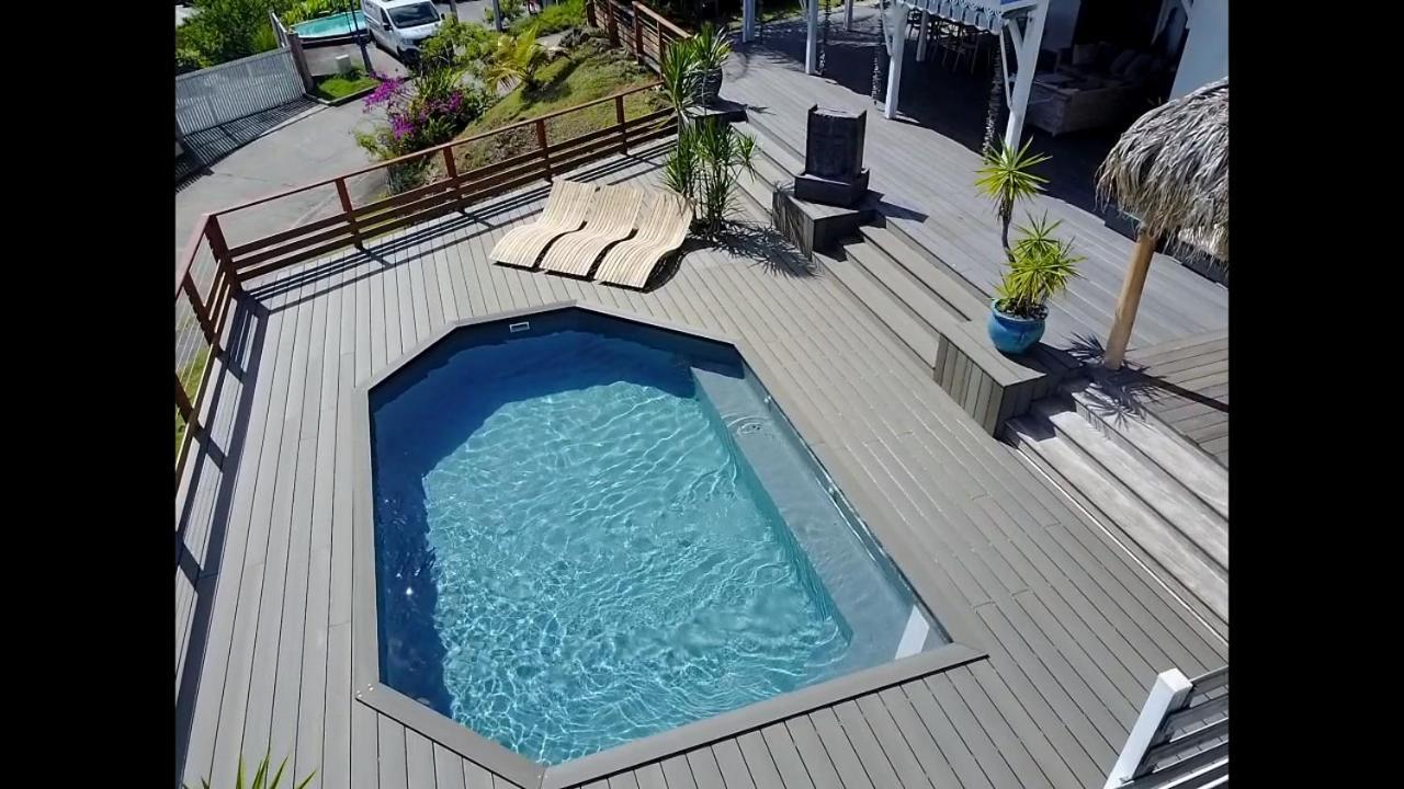 La Villa Coconut Vue A 180° Mer Rocher Du Diamant Le Diamant Exteriér fotografie